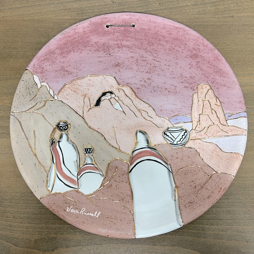COPY - Vera Russell Ceramic Wall Art (reserved nthum)